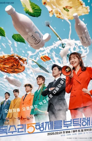 Дорама Пожалуйста, позаботьтесь о пяти братьях-орлах онлайн